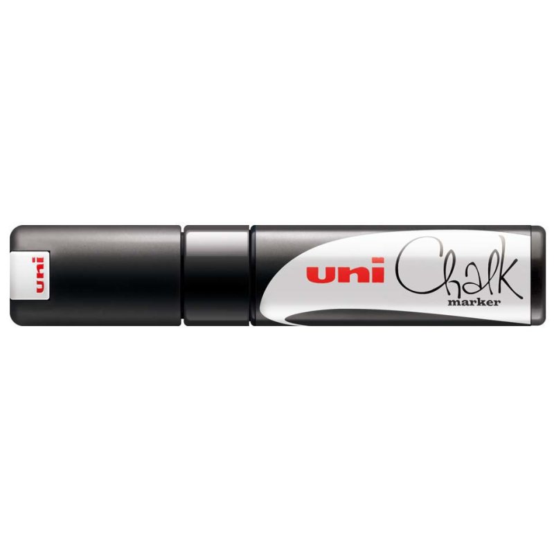 Uni-Ball ChalkGlass PWE-8K chalk marker Chisel Black 1 pc(s)