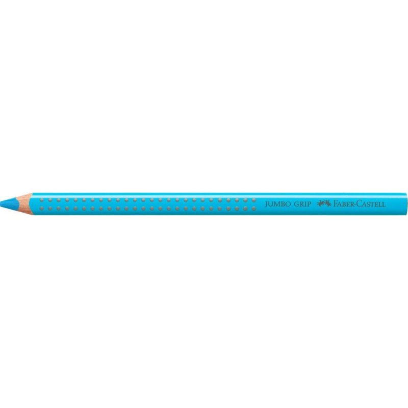 FABER-CASTELL Crayons couleur JUMBO GRIP, bleu ciel