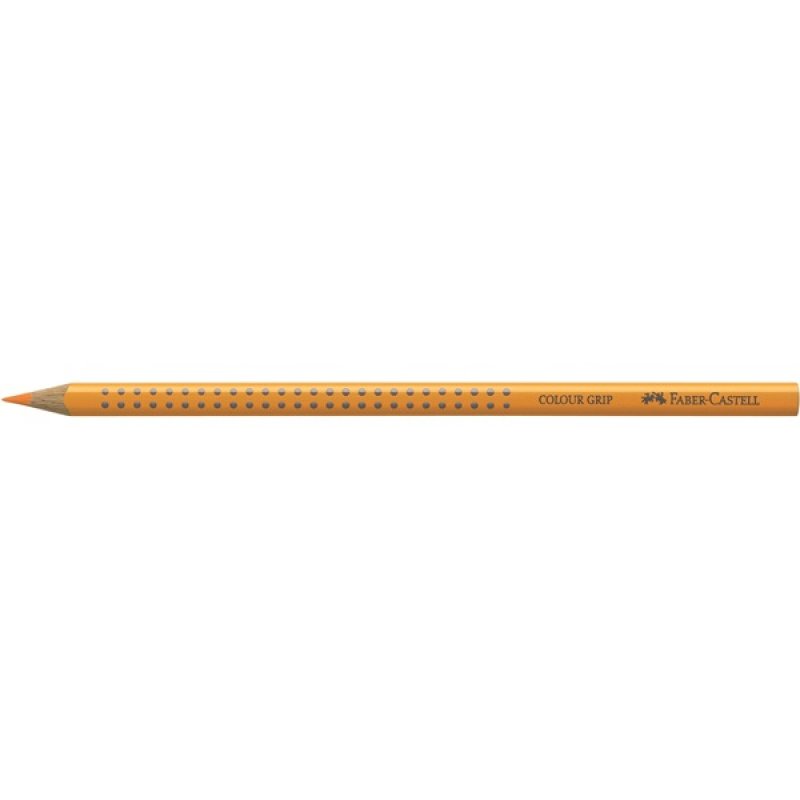 FABER-CASTELL Crayon de couleur Colour GRIP jaune citrouille