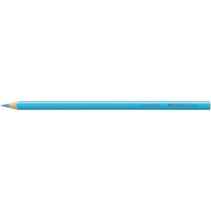 FABER-CASTELL Crayon de couleur Colour GRIP, bleu ciel
