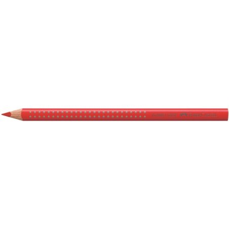 FABER-CASTELL Crayons de couleur JUMBO GRIP, rouge fraise