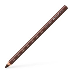 FABER-CASTELL Crayons de couleur JUMBO GRIP, marron choco