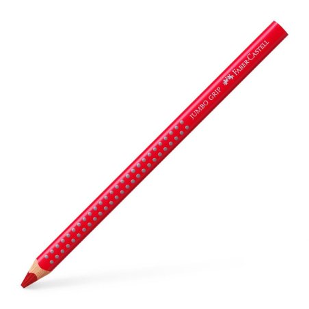 FABER-CASTELL Crayon de couleur JUMBO GRIP, rouge pastèque
