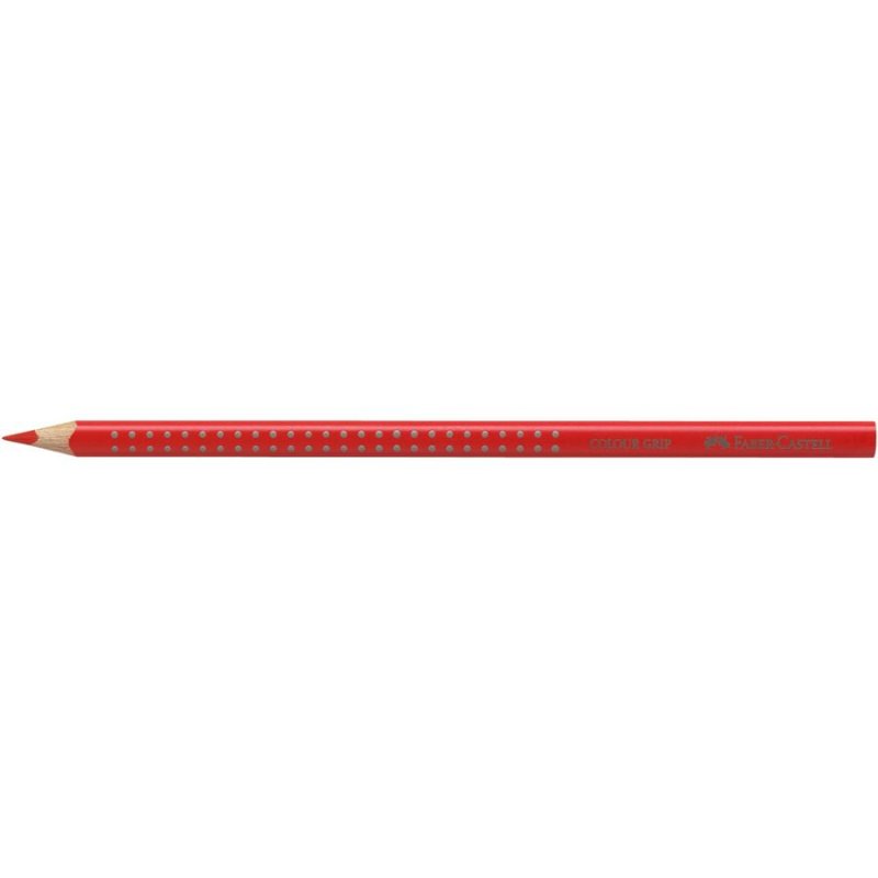FABER-CASTELL Crayon de couleur Colour GRIP, rouge aurore