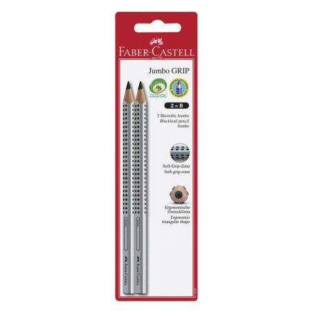 Faber-Castell Jumbo Grip B 2 pc(s)