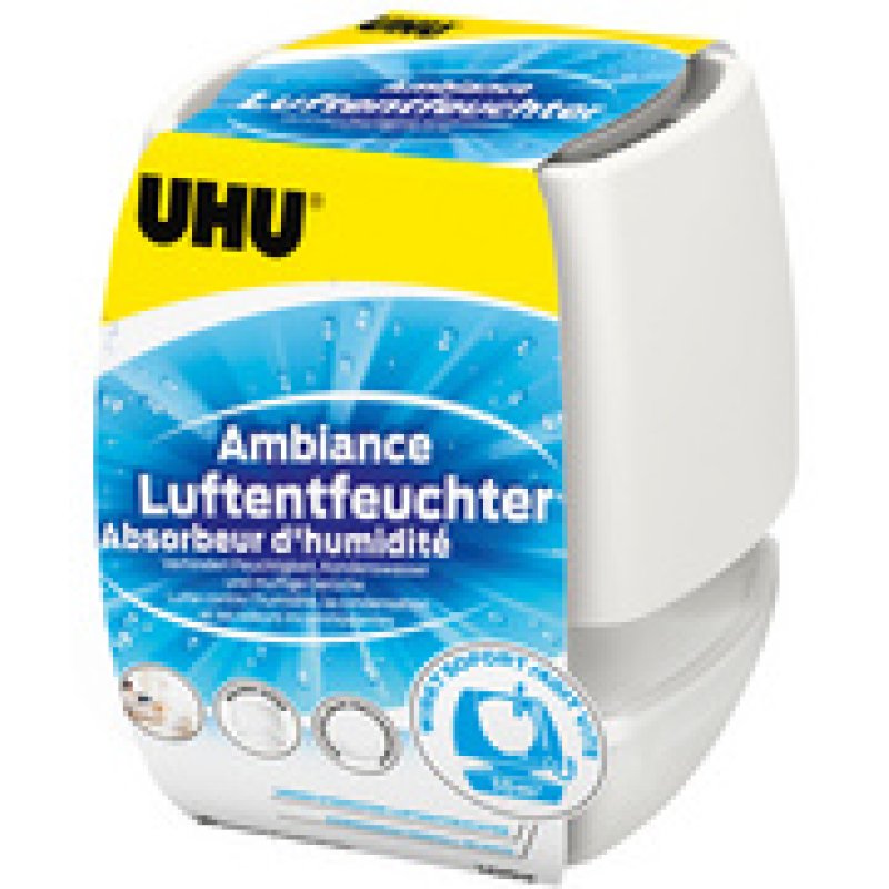 UHU Absorbeur d'humidité Ambiance, 100 g, blanc
