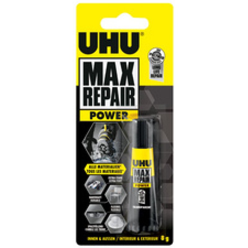 UHU Colle universelle MAX REPAIR POWER, 20 g, tube