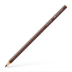 FABER-CASTELL Crayon de couleur Colour GRIP, marron choco