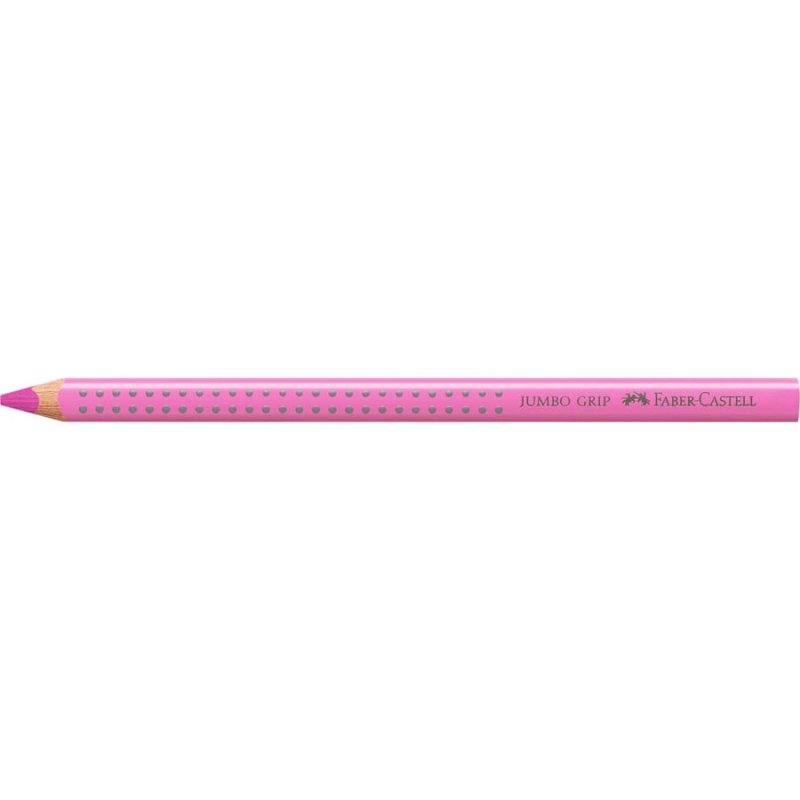 FABER-CASTELL Crayons de couleur JUMBO GRIP, rose flamant