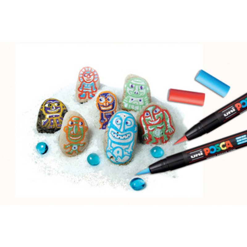 POSCA Marqueur à pigment PCF-350, étui de 3