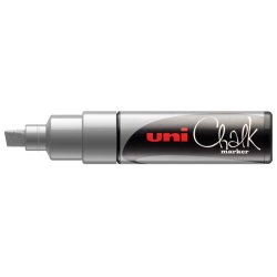 uni-ball Marqueur craie Chalk marker PWE8K, argent