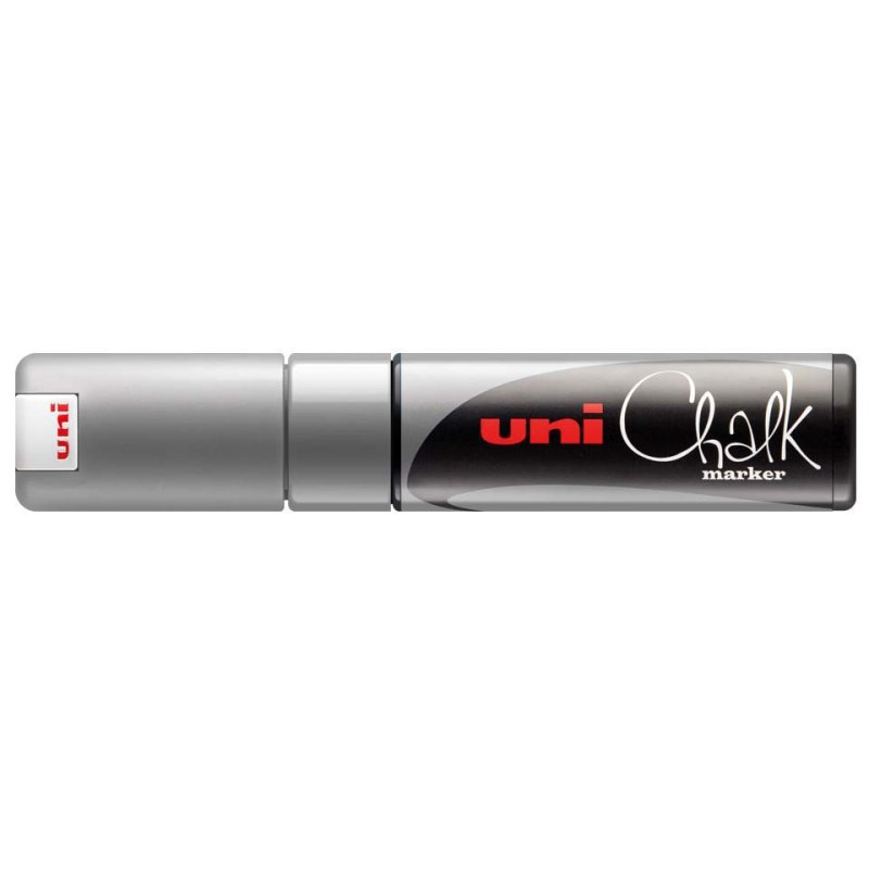 uni-ball Marqueur craie Chalk marker PWE8K, argent
