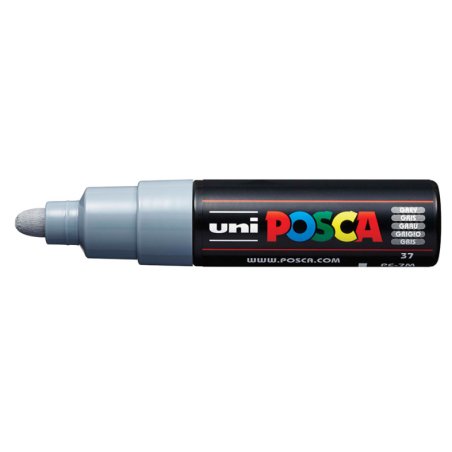 POSCA Marqueur à pigment PC-7M, gris