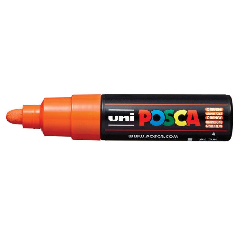 Uni-Ball ChalkGlass PC-7M Orange