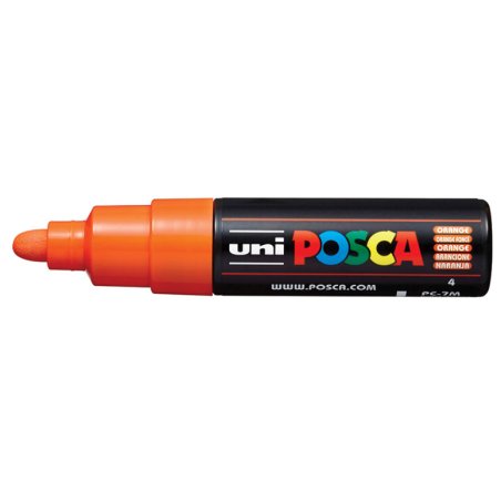 Uni-Ball ChalkGlass PC-7M Orange