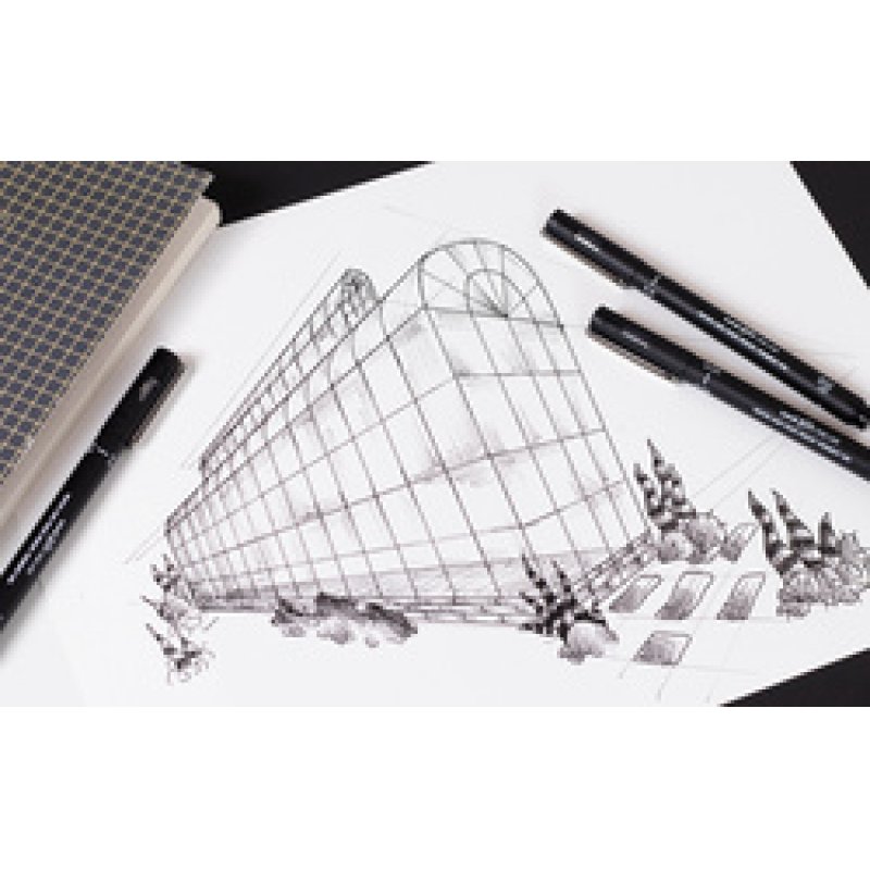 uni-ball Set d'instruments d'écriture pin, coffret de 8