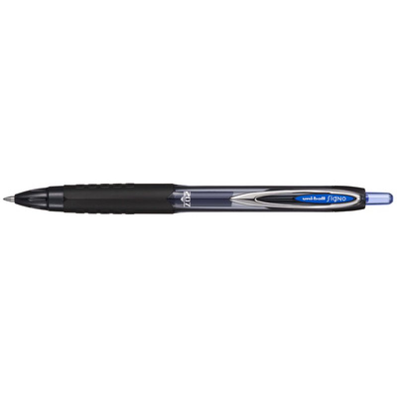 uni-ball Stylo roller encre gel SIGNO 207 (UMN207E), bleu