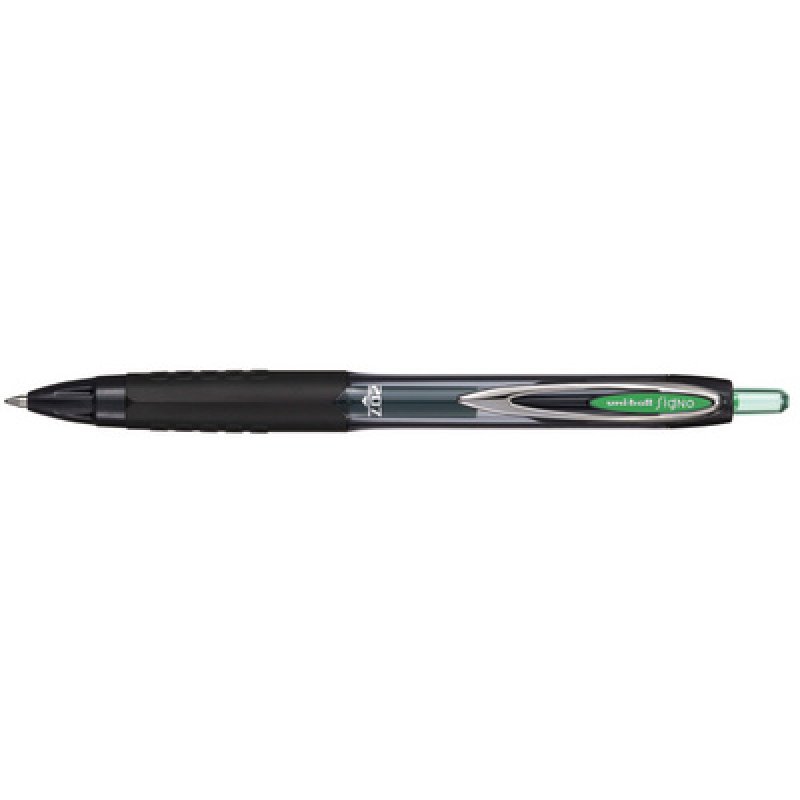 uni-ball Stylo roller encre gel SIGNO 207 (UMN207E), vert