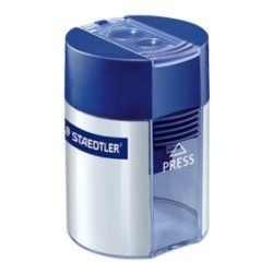 Staedtler 512 001 pencil sharpener Manual pencil sharpener Blue, Silver