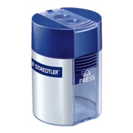 Staedtler 512 001 pencil sharpener Manual pencil sharpener Blue, Silver