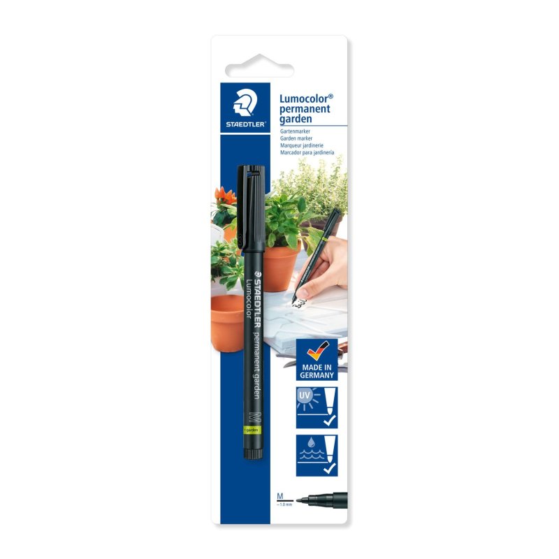 Staedtler Lumocolor permanent garden 319 GM marker 1 pc(s) Black