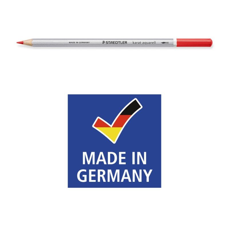 STAEDTLER Crayon aquarellable karat aquarelle, étui de 36
