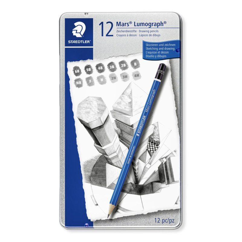 Staedtler Mars Lumograph 100 12 pièce(s)