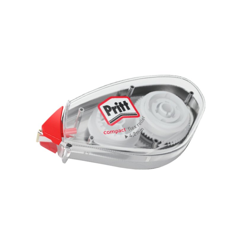 Pritt Compact Flex film/bande correcteur 10 m Rouge, Transparent, Blanc 1 pièce(s)