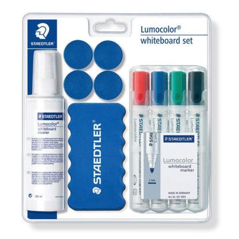 STAEDTLER Set pour Tableau Blanc Lumocolor