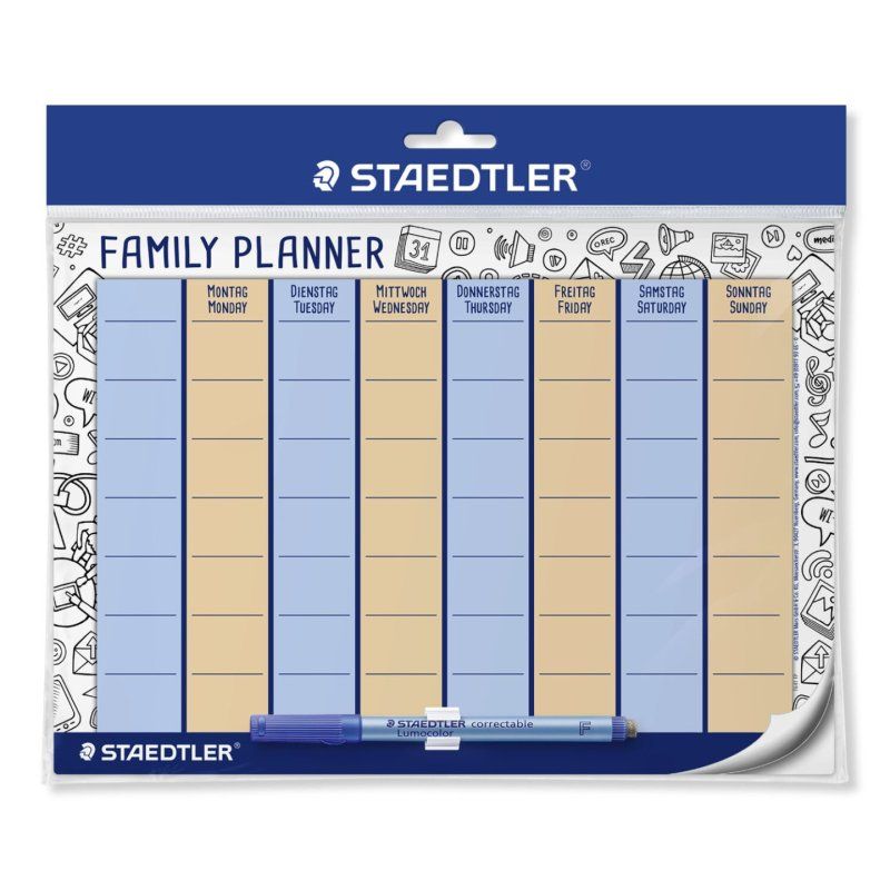 Staedtler Lumocolor family planner set 641 FP marqueur 1 pièce(s)