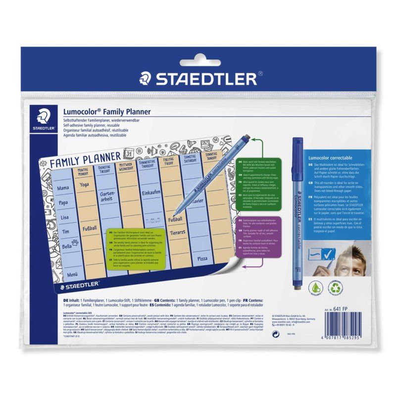 Staedtler Lumocolor family planner set 641 FP marker 1 pc(s)
