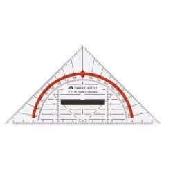 Faber-Castell 177199 modèle brouillon Rouge, Transparent