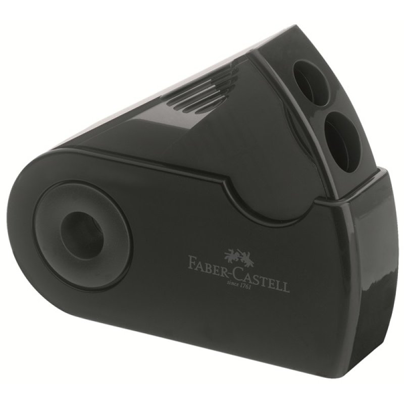 Faber-Castell SLEEVE Manual pencil sharpener Black