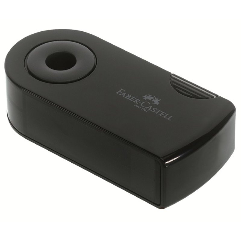 FABER-CASTELL Taille-crayon double SLEEVE, noir