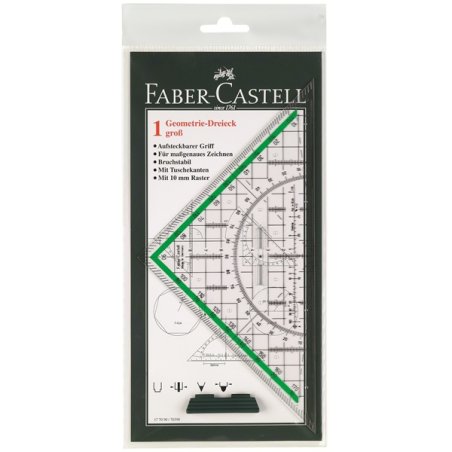 Faber-Castell 177090 triangle Transparent 1 pièce(s)