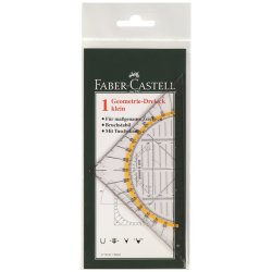 FABER-CASTELL Equerre géométrique BK 25 petite, sans poignée