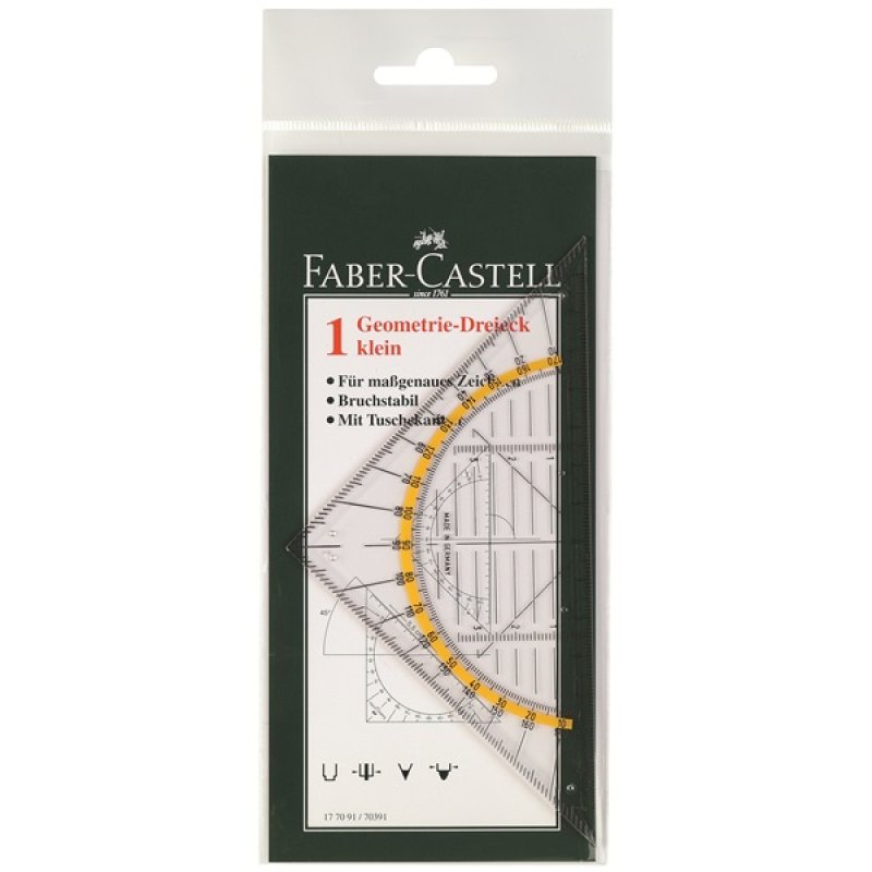 Faber-Castell 177091 triangle Transparent 1 pièce(s)