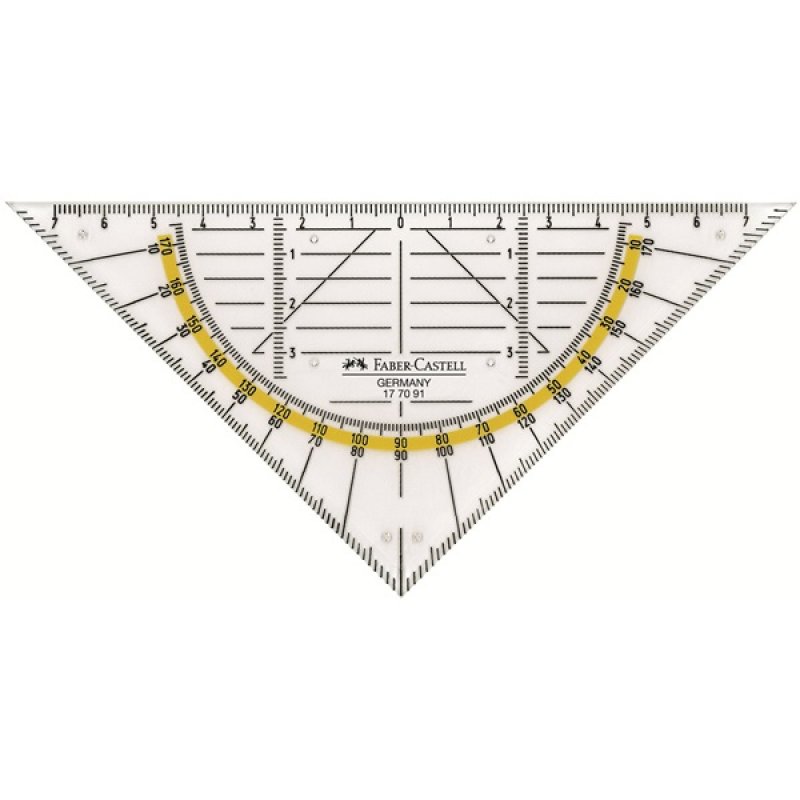 Faber-Castell 177091 triangle Transparent 1 pièce(s)
