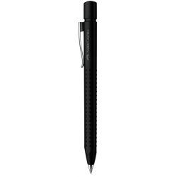 Faber-Castell 144187 stylo à bille Noir Stylo à bille rétractable avec clip