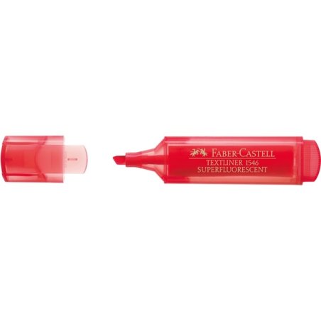FABER-CASTELL Surligneur TEXTLINER 1546, rouge