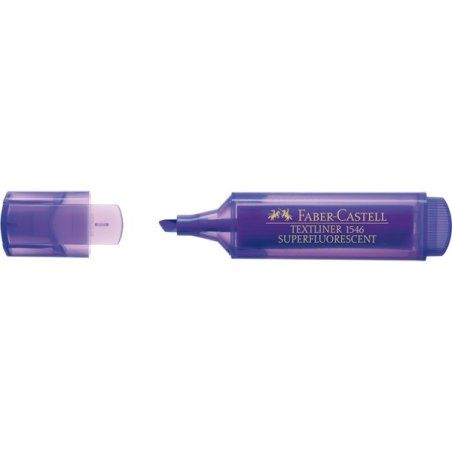 Faber-Castell TEXTLINER 1546 marqueur 1 pièce(s) Pointe fine/biseautée Violet