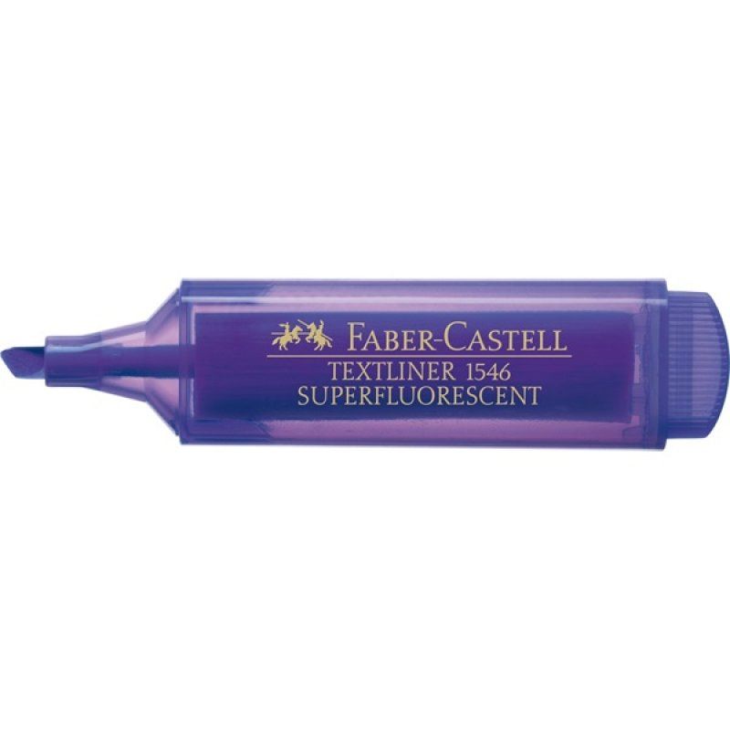 Faber-Castell TEXTLINER 1546 marqueur 1 pièce(s) Pointe fine/biseautée Violet