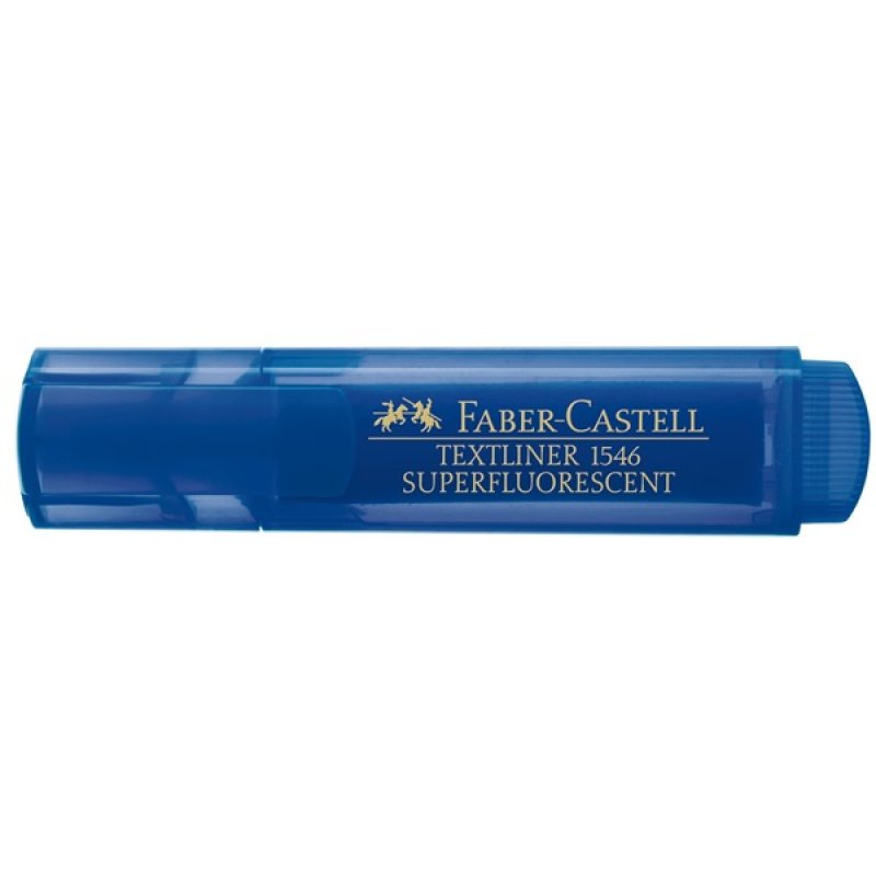 FABER-CASTELL Surligneur TEXTLINER 1546, bleu