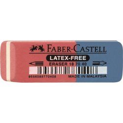 Faber-Castell 187040 eraser Blue, Red 1 pc(s)