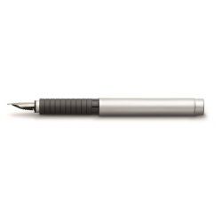 Faber-Castell Basic stylo-plume Noir, Argent 1 pièce(s)