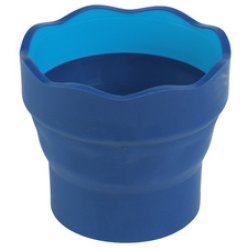 FABER-CASTELL Gobelet CLIC & GO, vert foncé