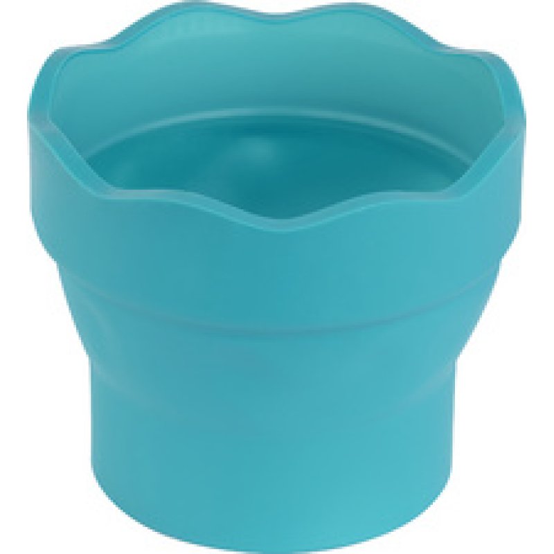 FABER-CASTELL Gobelet CLIC & GO, vert foncé