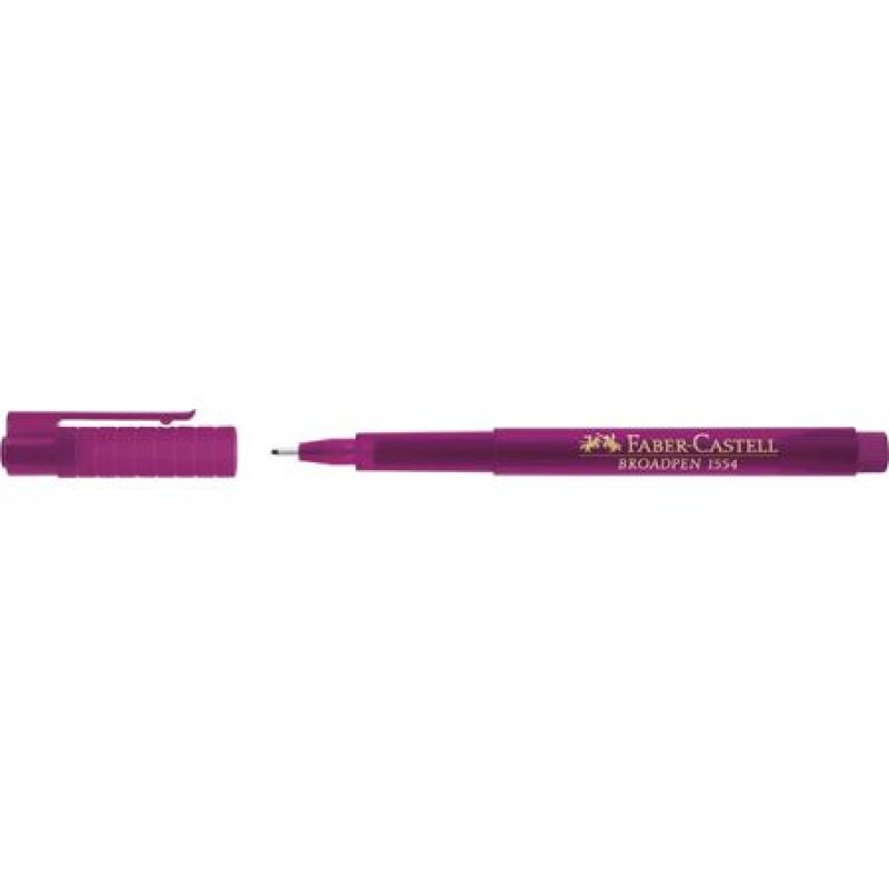 Faber-Castell Broadpen 1554 stylo fin Magenta 1 pièce(s)