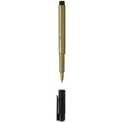 FABER-CASTELL Feutre PITT artist pen, or