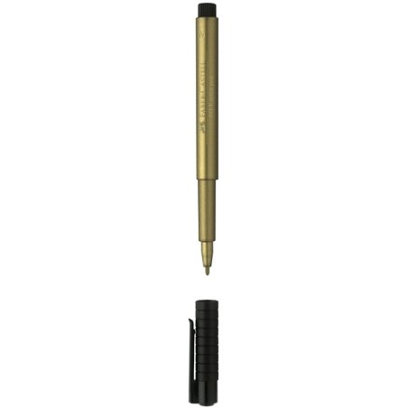 FABER-CASTELL Feutre PITT artist pen, or